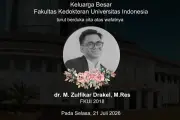 UI Berduka Atas Meninggalnya Alumni Dokter M Zulfikar Drakel di Lampung
