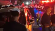 Xenia Tabrak 4 Motor di Pondok Gede, Dua Orang Luka Berat