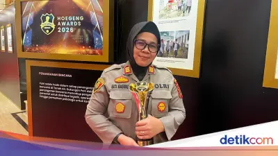 AKP Siti Raih Hoegeng Awards 2026 untuk Pelindung Perempuan
