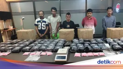 Bareskrim Bongkar Jaringan Narkoba Riau-Palembang, 86 Kg Sabu Disita