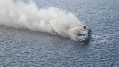 Basarnas: KMP Mutiara Sentosa II Diduga Karam Usai Terbakar