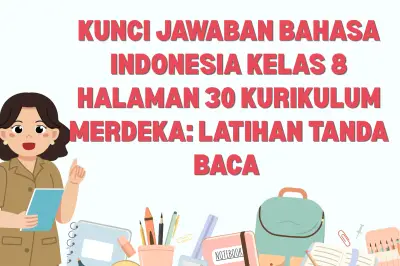 Kunci Jawaban Bahasa Indonesia Kelas 8 Halaman 30: Tanda Baca
