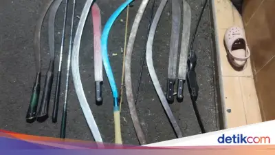 Polisi Tangkap 13 Remaja Tawuran di Depok, Sajam Disita