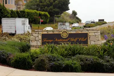 Pria Bersenjata Ditangkap di Dekat Lapangan Golf Trump