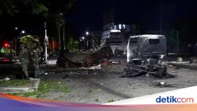 Truk Bom Serang Kantor Polisi Kolombia Jelang Pelantikan Presiden