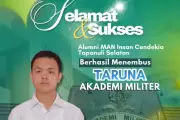 Alumni MAN IC Tapsel Fachry Lulus Akmil, Sempat Gagal Setahun Lalu