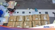 Bareskrim Bongkar Penyelundupan 10 Kg Ganja di Paket Vespa Bus ALS
