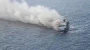 Basarnas: KMP Mutiara Sentosa II Diduga Karam Usai Terbakar