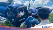 Mobil Tangki Minyak Tabrak Pikap Mahasiswa KKN, 7 Tewas