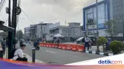 U-turn Stasiun Depok Ditutup, Lalin Arah Jakarta Lancar Pagi Ini